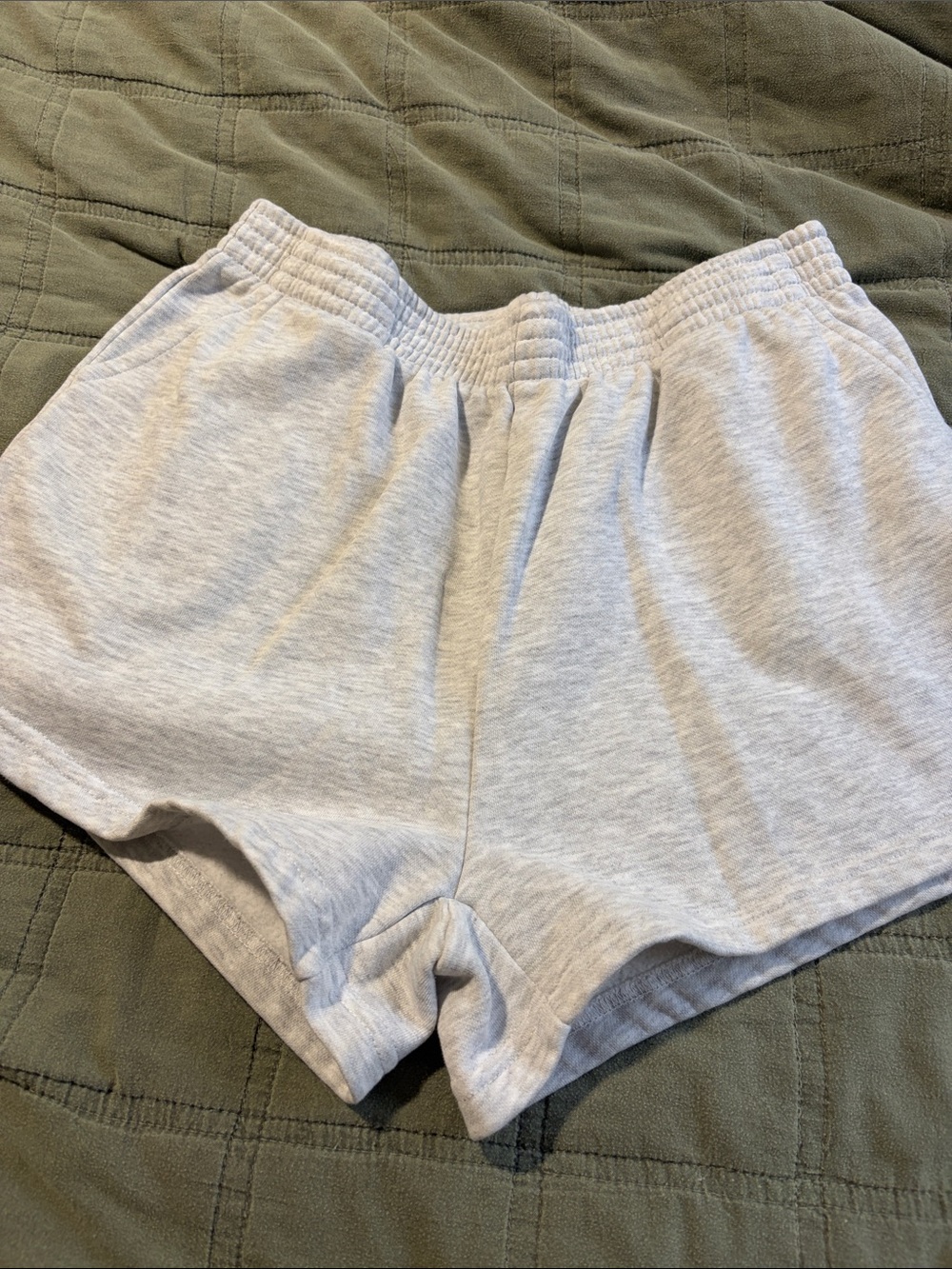 Light Gray Women's Lounge Shorts